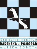 Spletne strani �ahovskega dru�tva Radenska-Pomgrad Murska Sobota